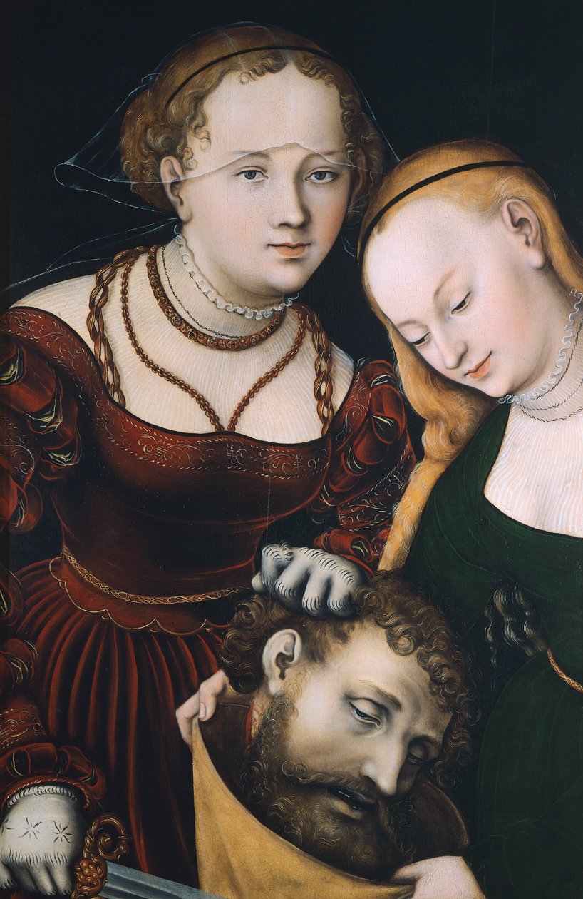 Judith Holofernes fejével, Lucas Cranach Elder (1472-1553) alkotó: Lucas the Elder Cranach