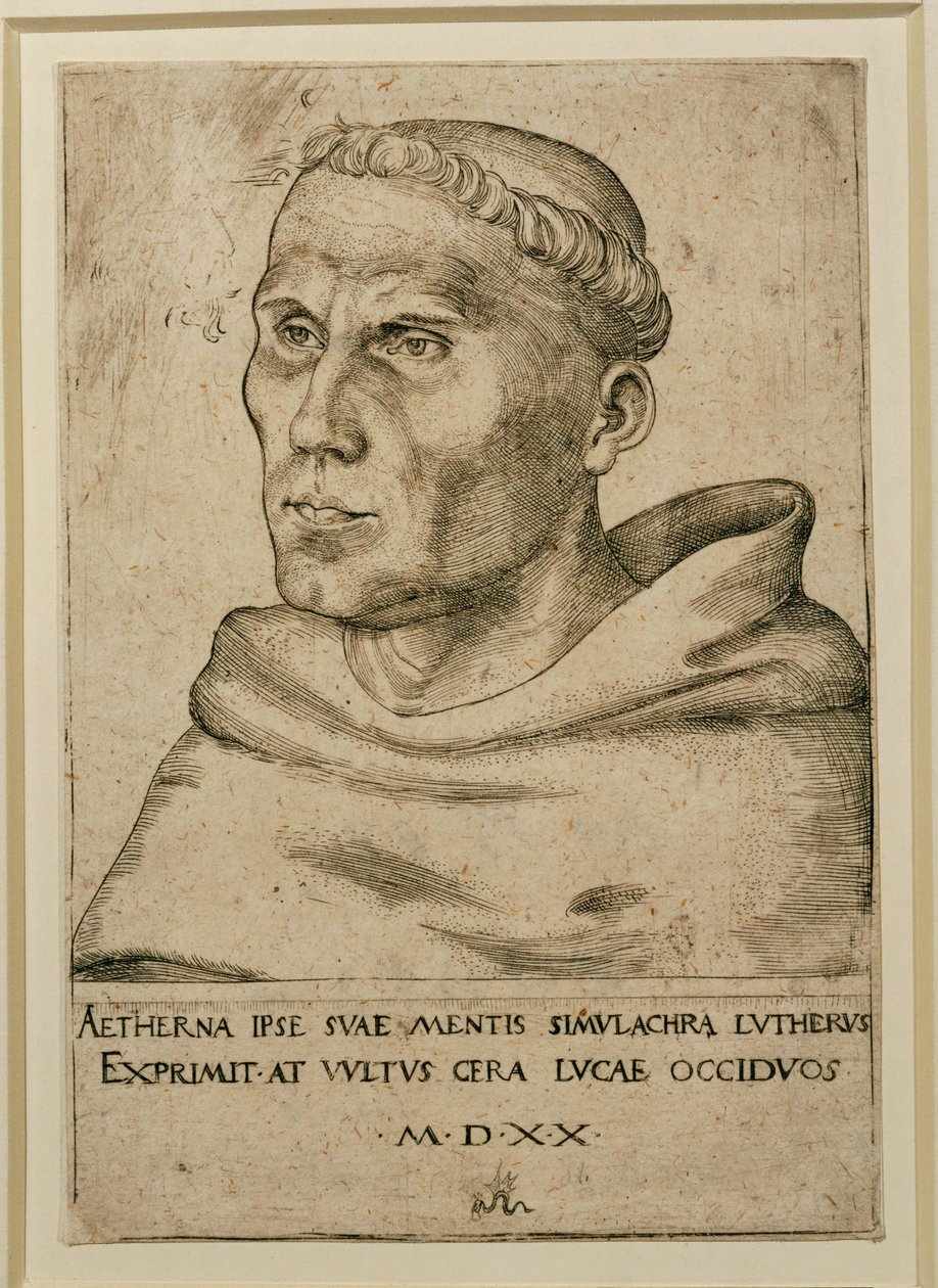Luther Márton ... (metszet) alkotó: Lucas the Elder Cranach