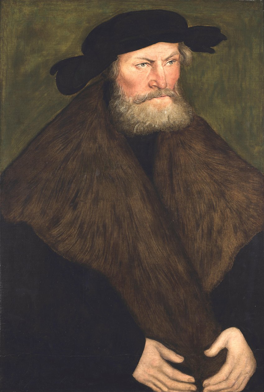 Szász Henrik szászországi herceg portréja 1528 (Olaj, tábla) alkotó: Lucas the Elder Cranach