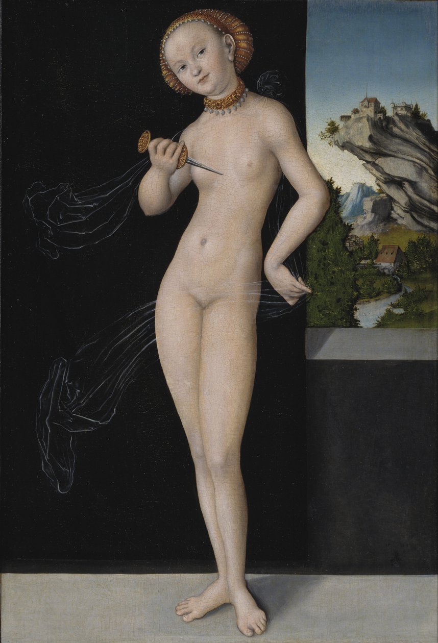 Lucretia portréja alkotó: Lucas the Elder Cranach