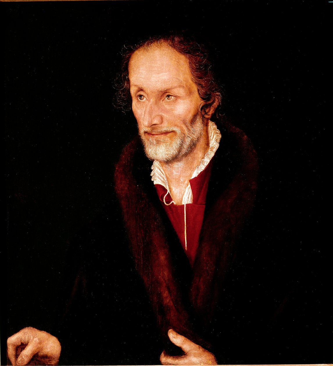 Philippe Melanchton portréja (Philipp Schwartzerd alkotó: Lucas the Elder Cranach