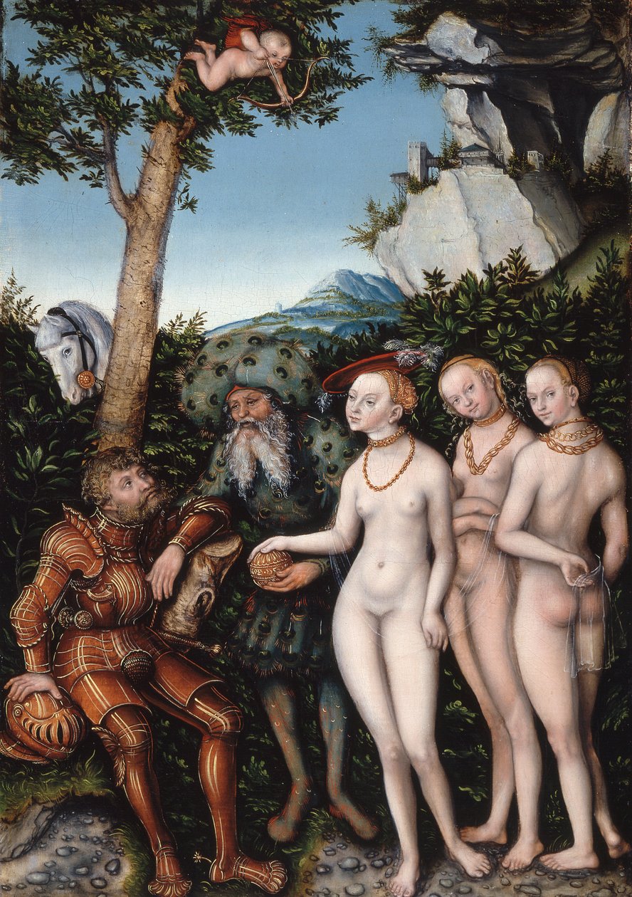 A párizsi ítélet alkotó: Lucas the Elder Cranach