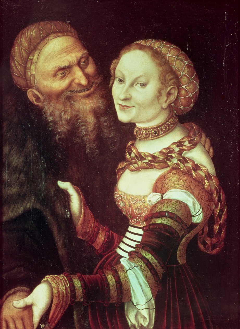 A szerelembeteg Öreg alkotó: Lucas the Elder Cranach