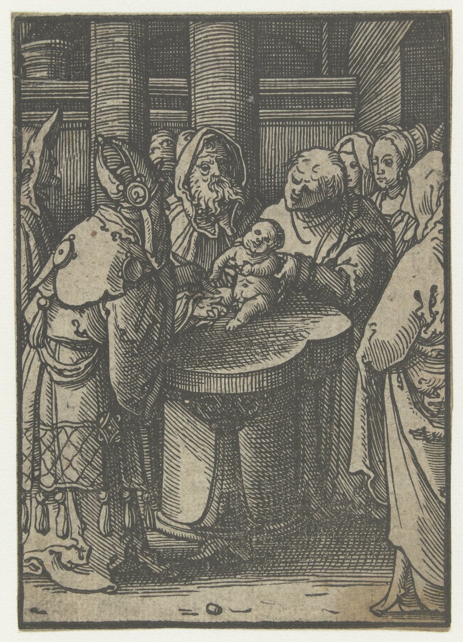 Krisztus körülmetélése Stupid Passion (sorozat címe) alkotó: Lucas van Leyden (attributed to)