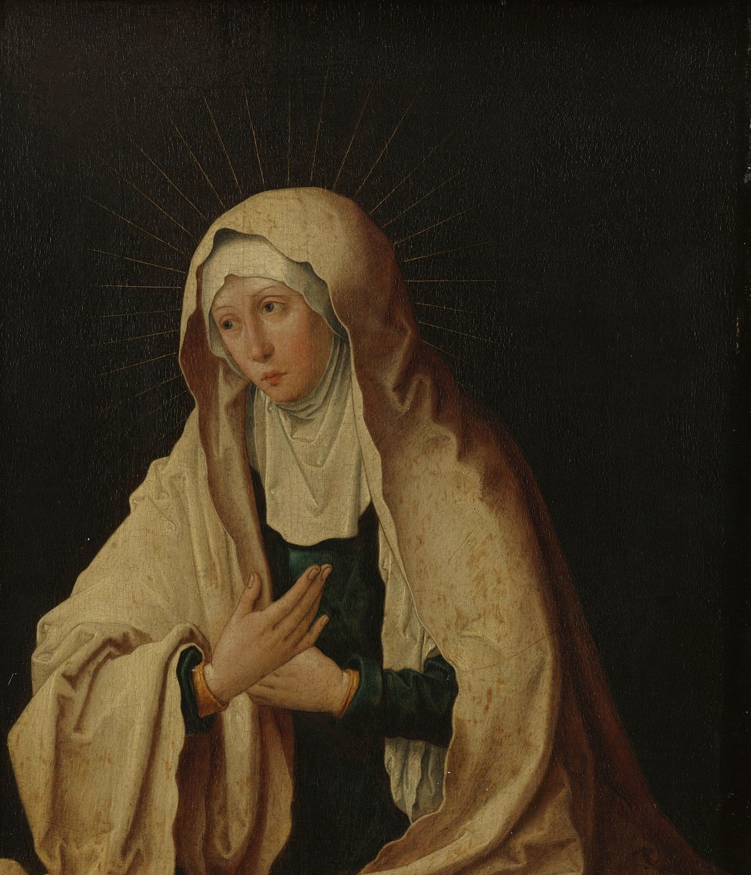 Szűz Mária alkotó: Lucas van Leyden (copy after)