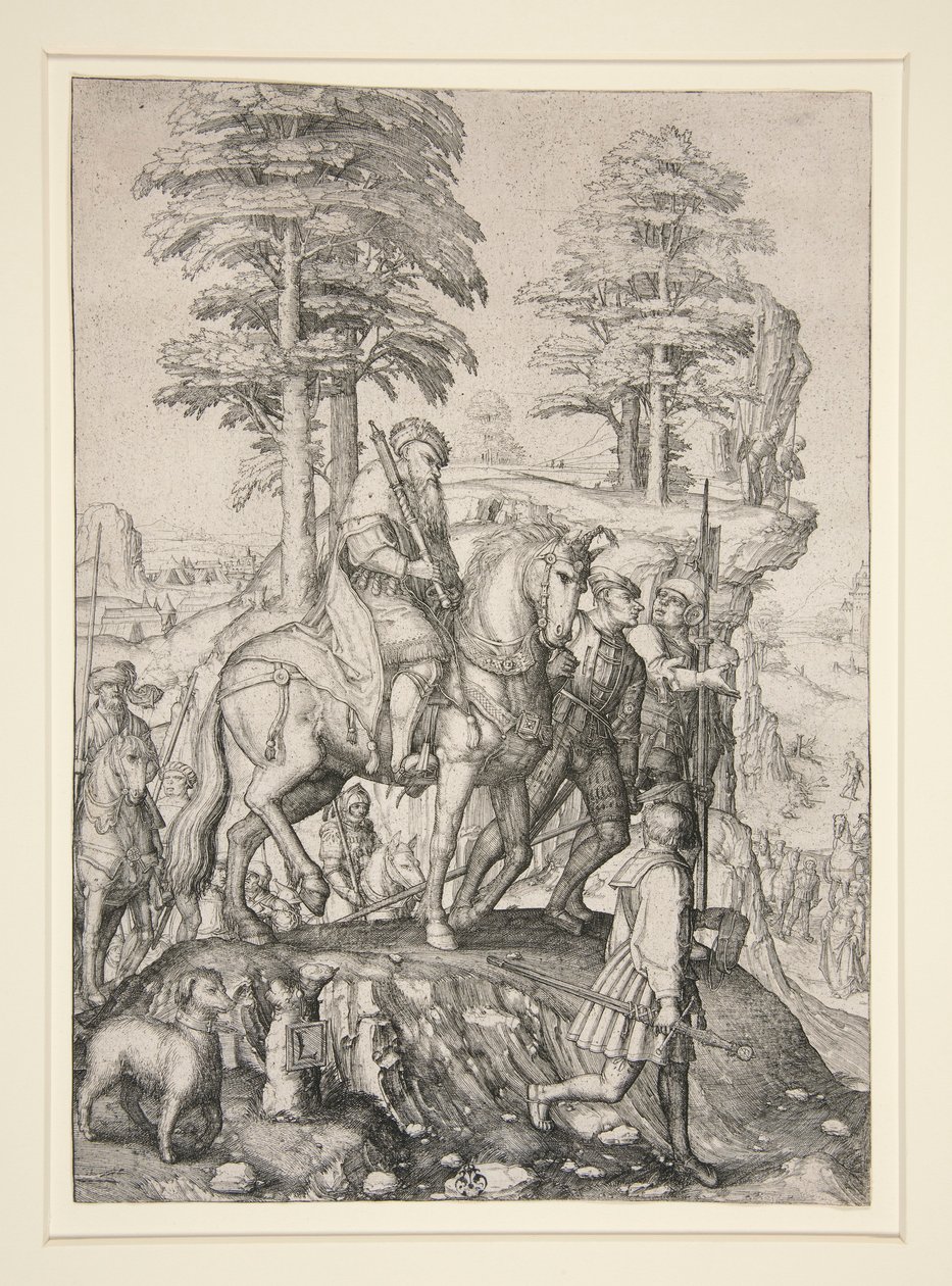 Abigail Dávid előtt alkotó: Lucas van Leyden