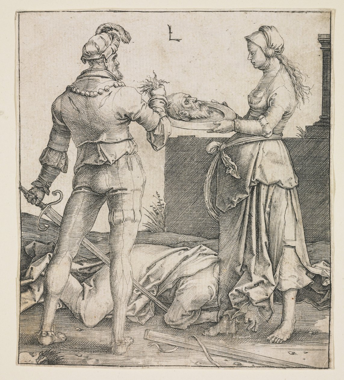 Keresztelő Szent János lefejezése, 1513 alkotó: Lucas van Leyden