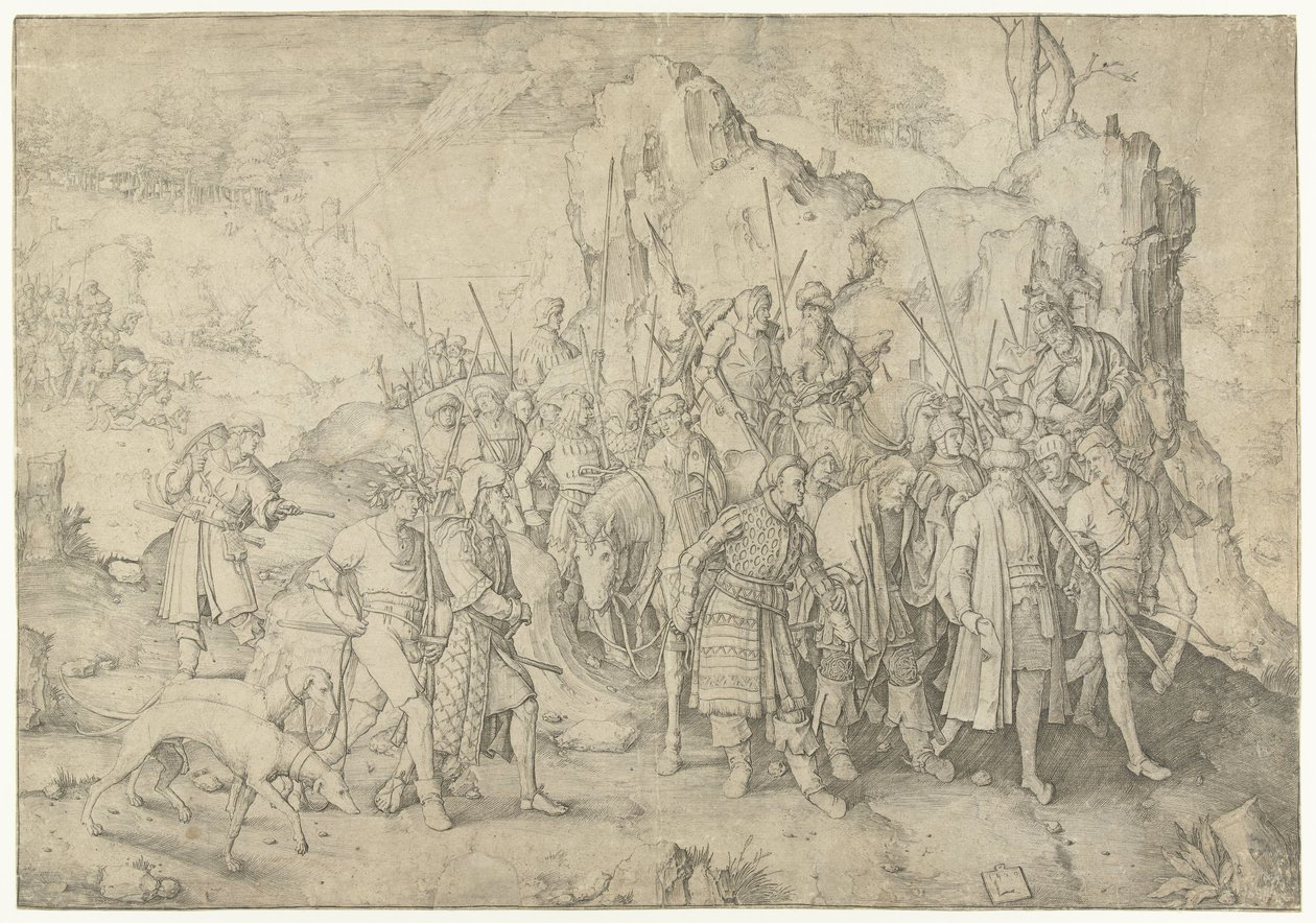 Pál megtérése alkotó: Lucas van Leyden