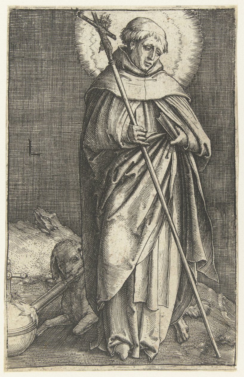 Szent Domonkos alkotó: Lucas van Leyden