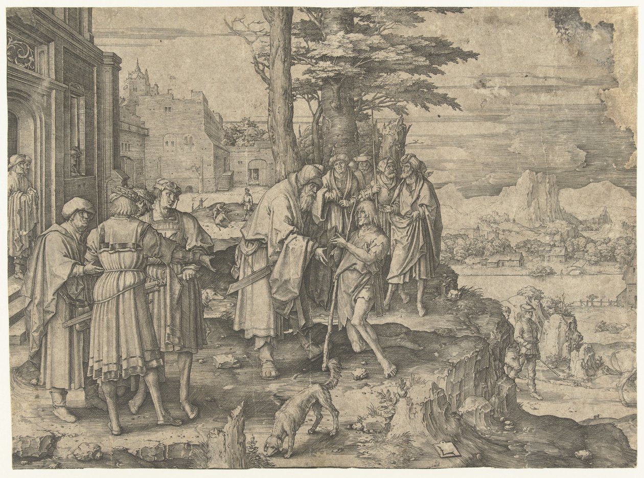 A tékozló fiú visszatérése alkotó: Lucas van Leyden