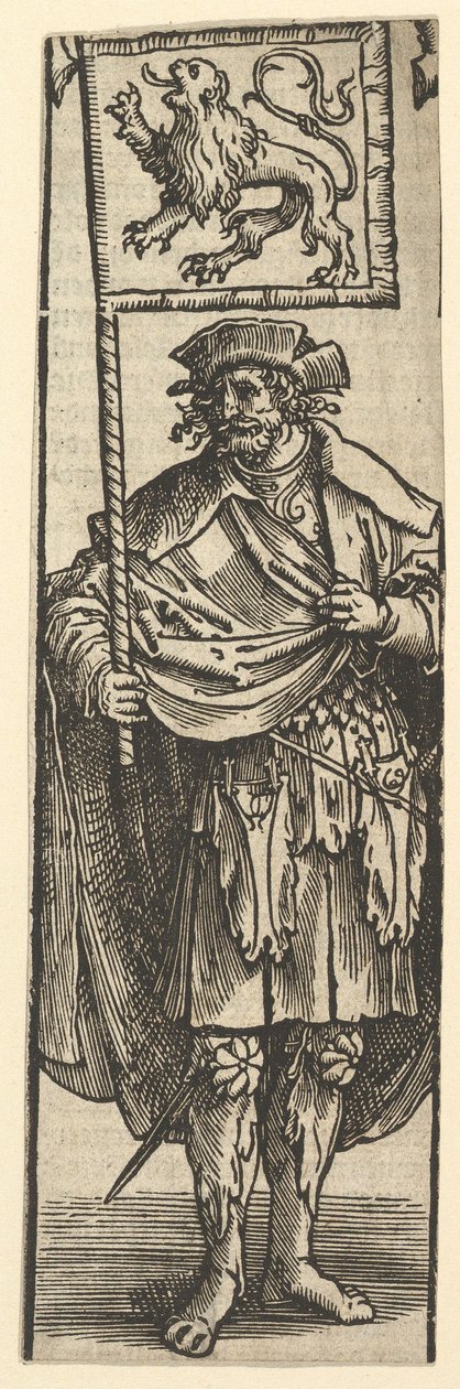 Dirk Hollandia első grófja, 1517. alkotó: Lucas van Leyden