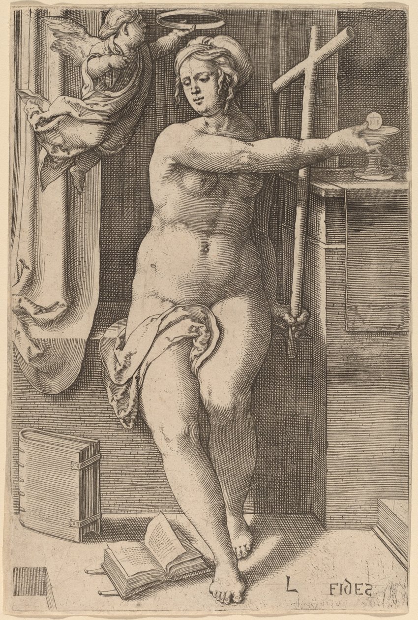 Fides (hit) alkotó: Lucas van Leyden