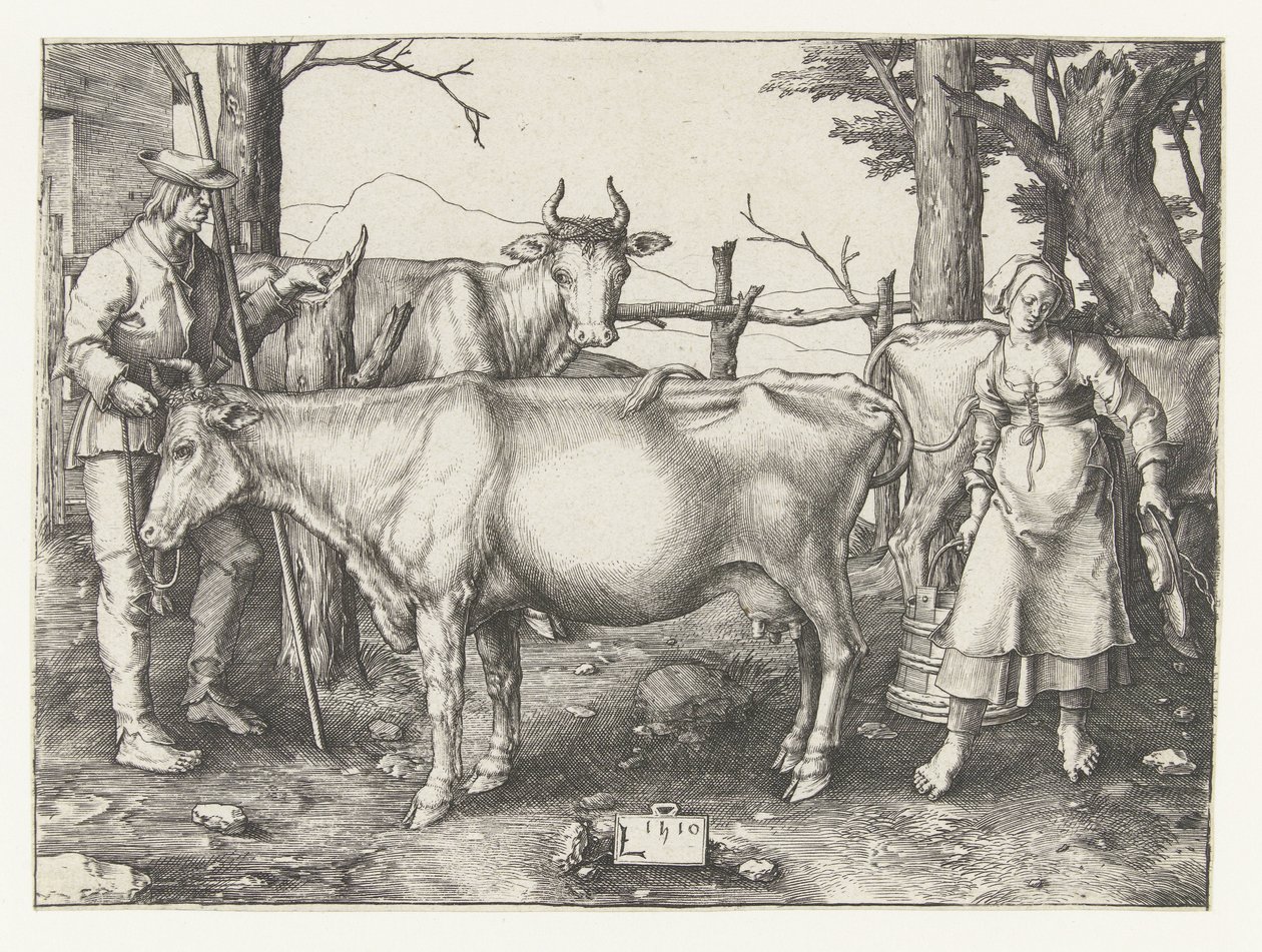A tejeslány alkotó: Lucas van Leyden