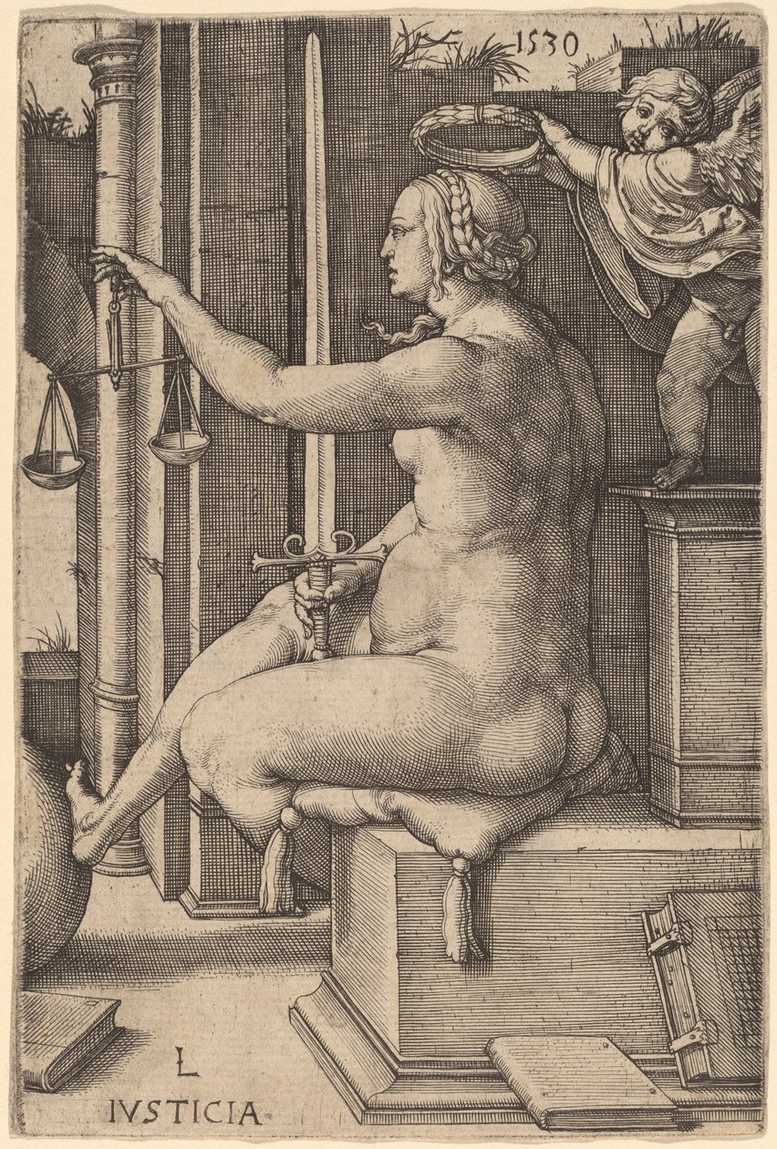 igazságszolgáltatás alkotó: Lucas van Leyden