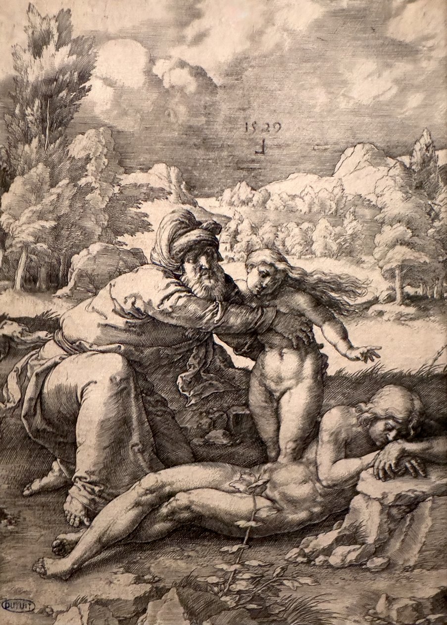 Éva teremtése alkotó: Lucas van Leyden