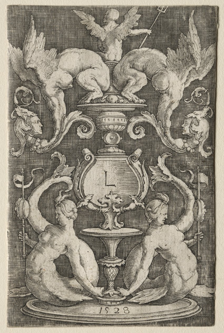 Dísztábla alkotó: Lucas van Leyden