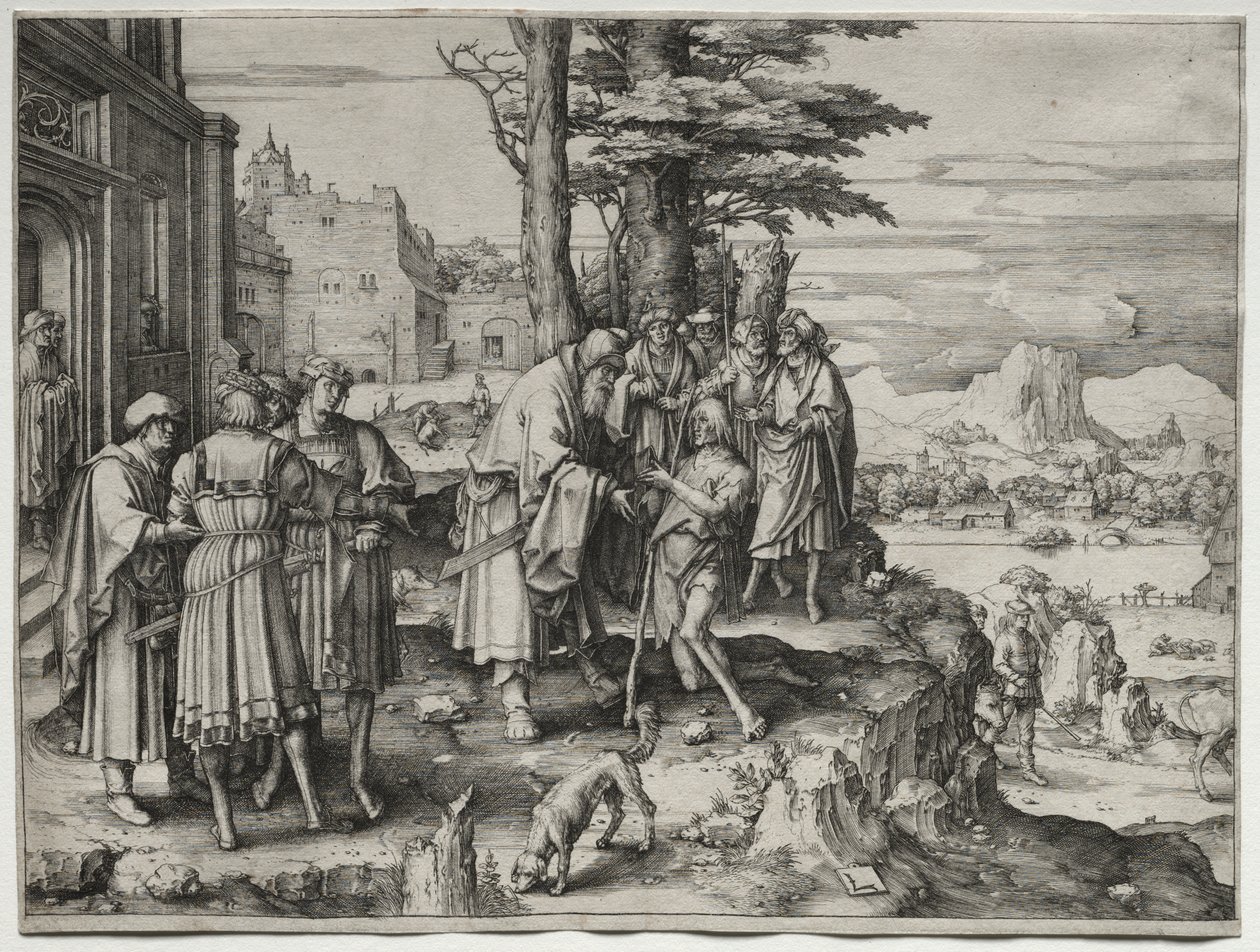 A tékozló fiú visszatérése alkotó: Lucas van Leyden