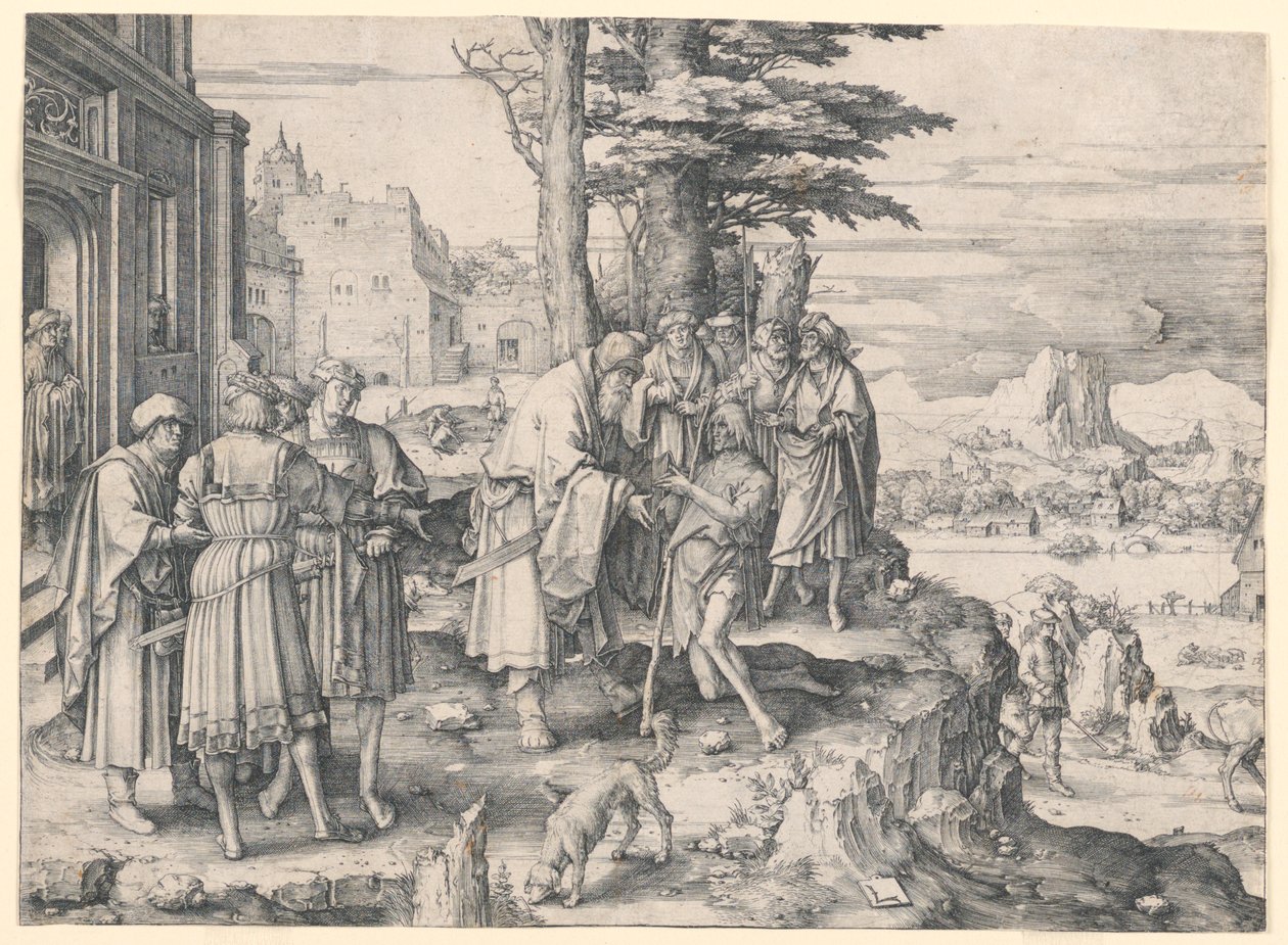 A tékozló fiú visszatérése alkotó: Lucas van Leyden