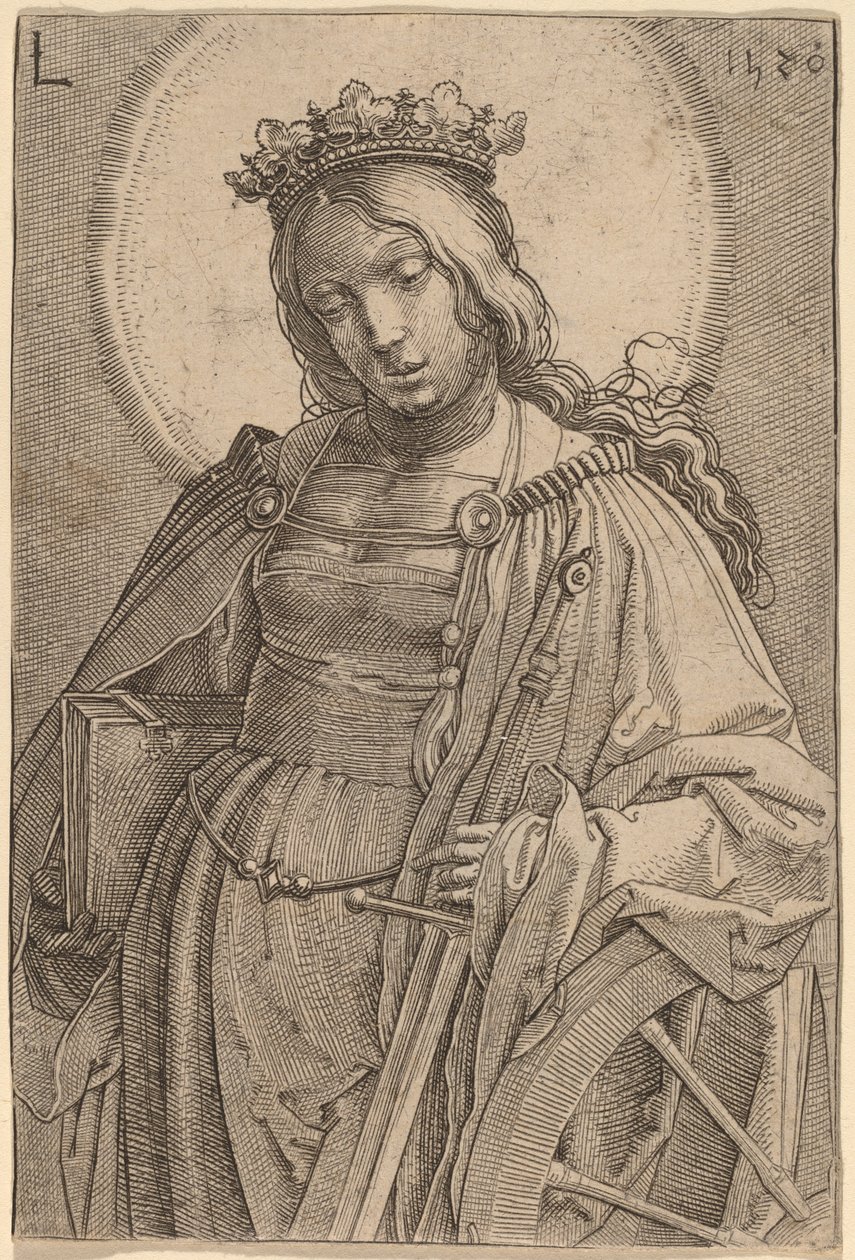 Szent Katalin alkotó: Lucas van Leyden
