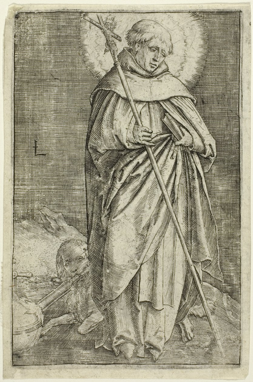 Szent Domonkos alkotó: Lucas van Leyden