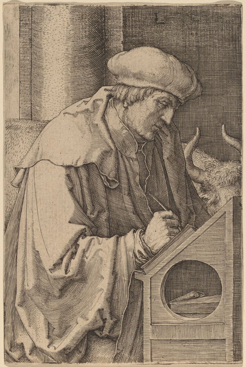 Szent Lukács alkotó: Lucas van Leyden