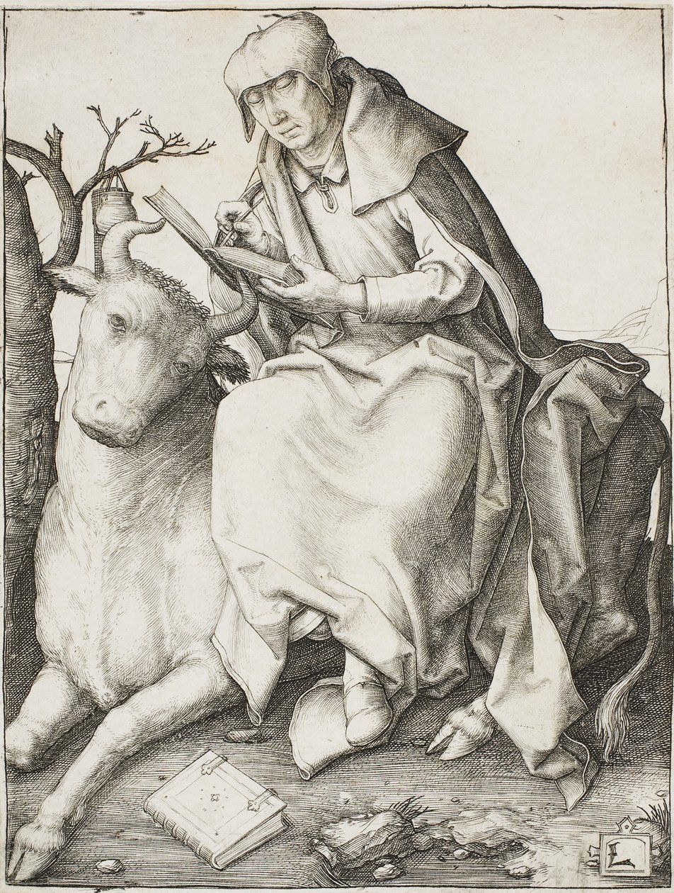 Szent Lukács, 1508 körül alkotó: Lucas van Leyden