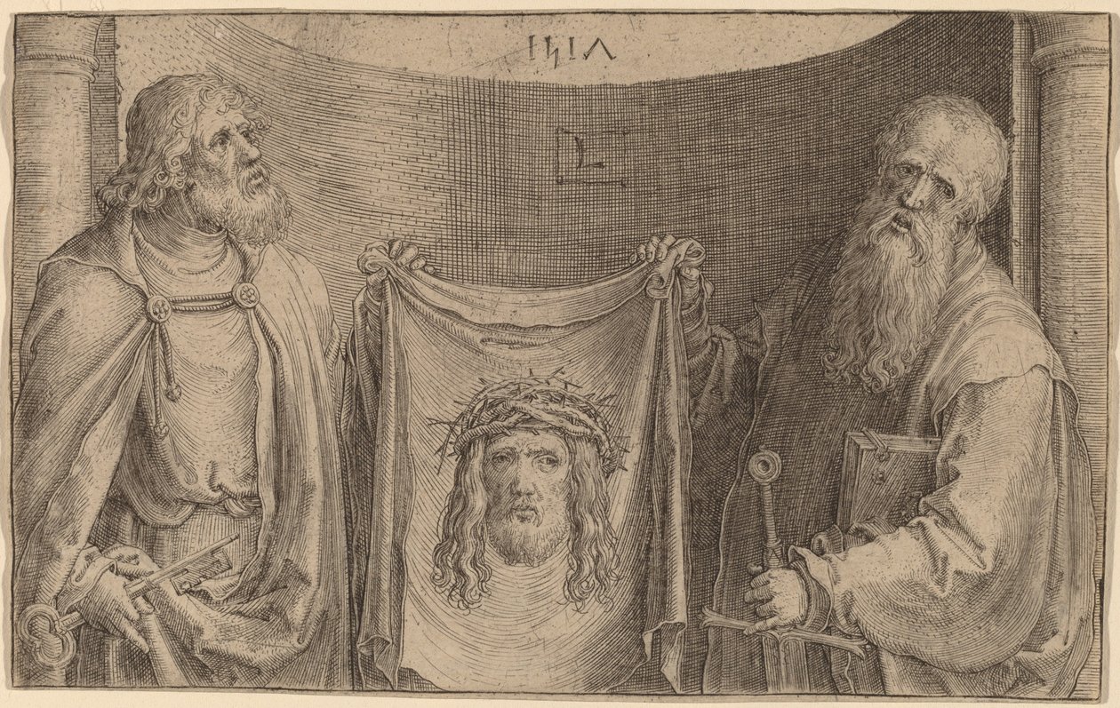 Szent Péter és Pál a Verniclussal alkotó: Lucas van Leyden