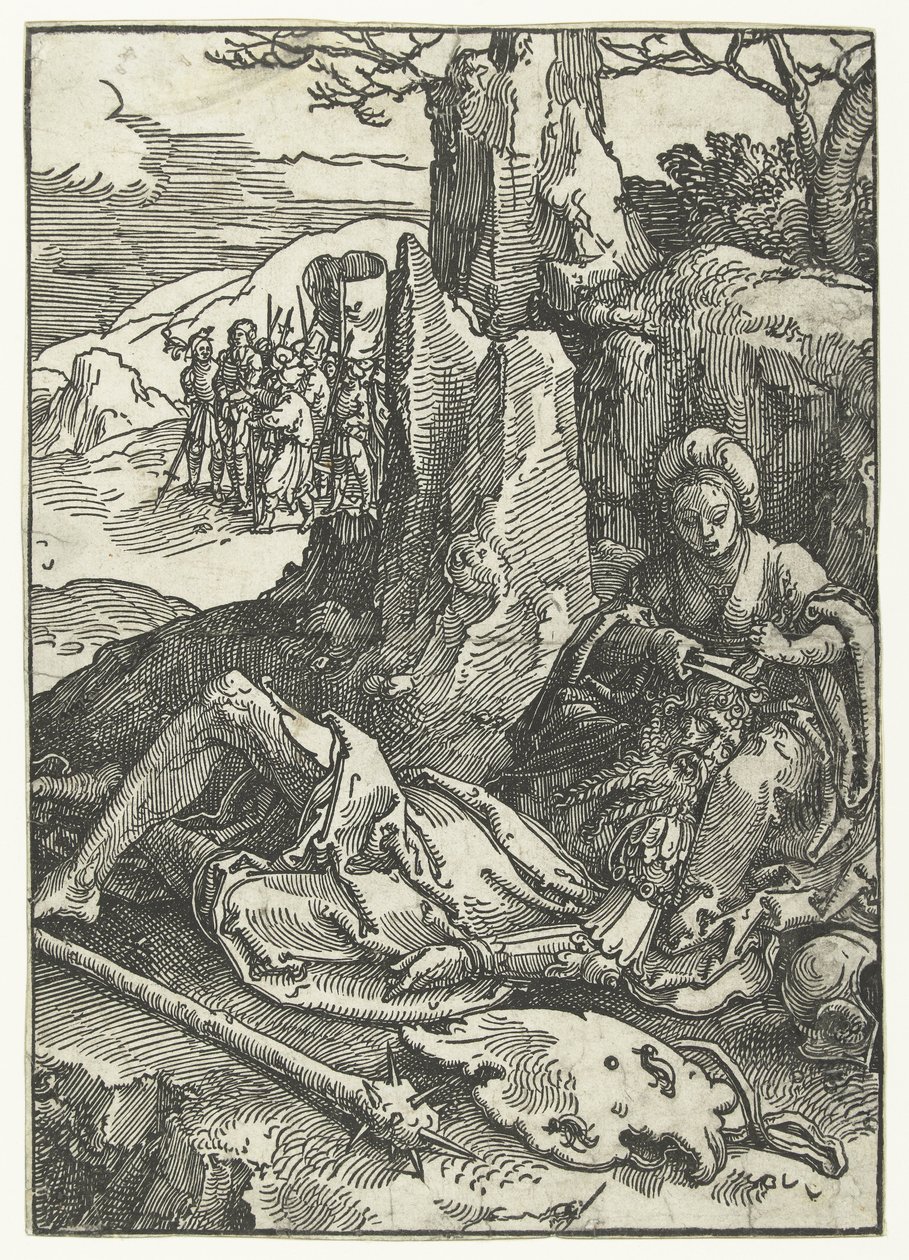 Sámson és Delila Kis sorozatú női listák (sorozat címe) alkotó: Lucas van Leyden