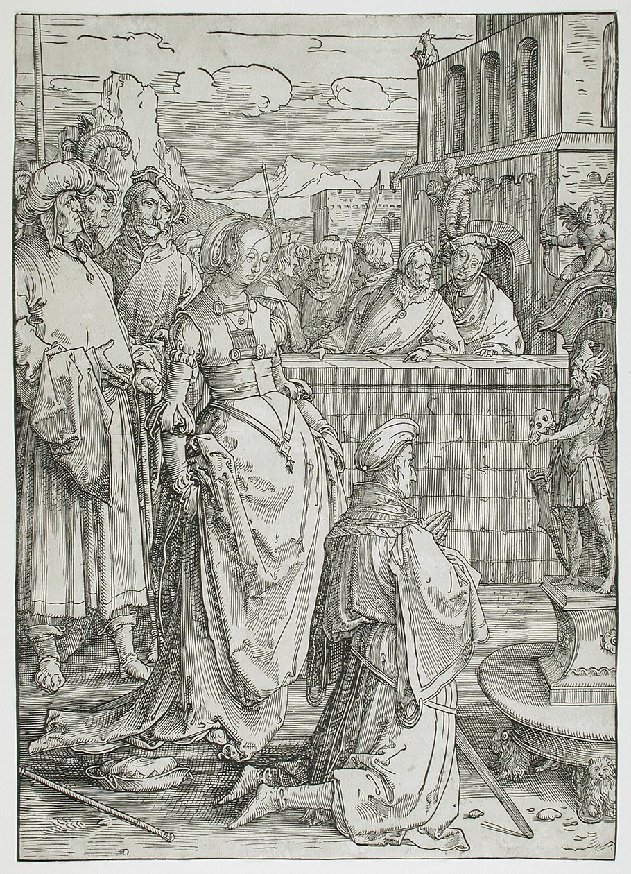 Salamon bálványimádása alkotó: Lucas van Leyden