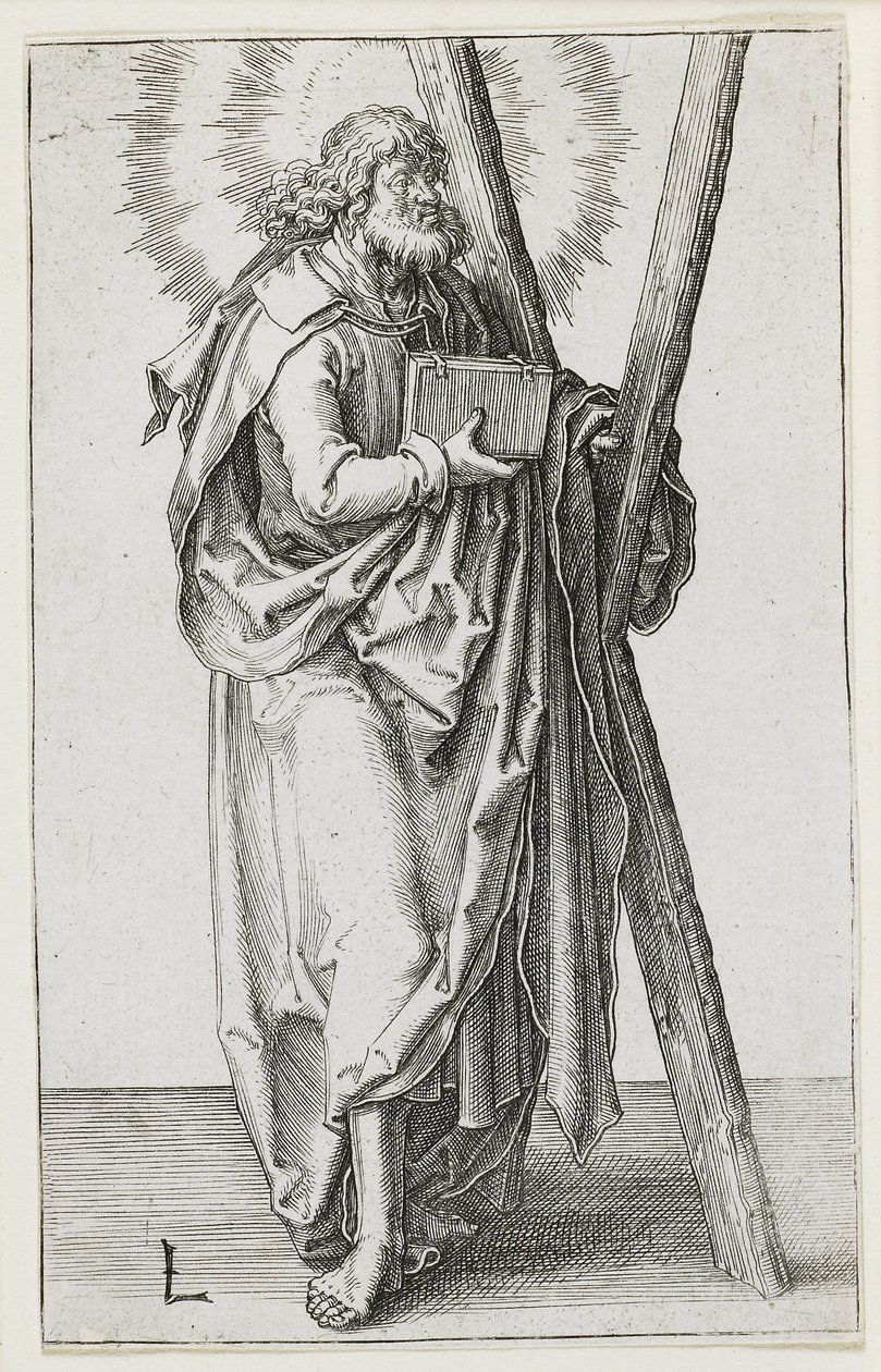 Szent András alkotó: Lucas van Leyden