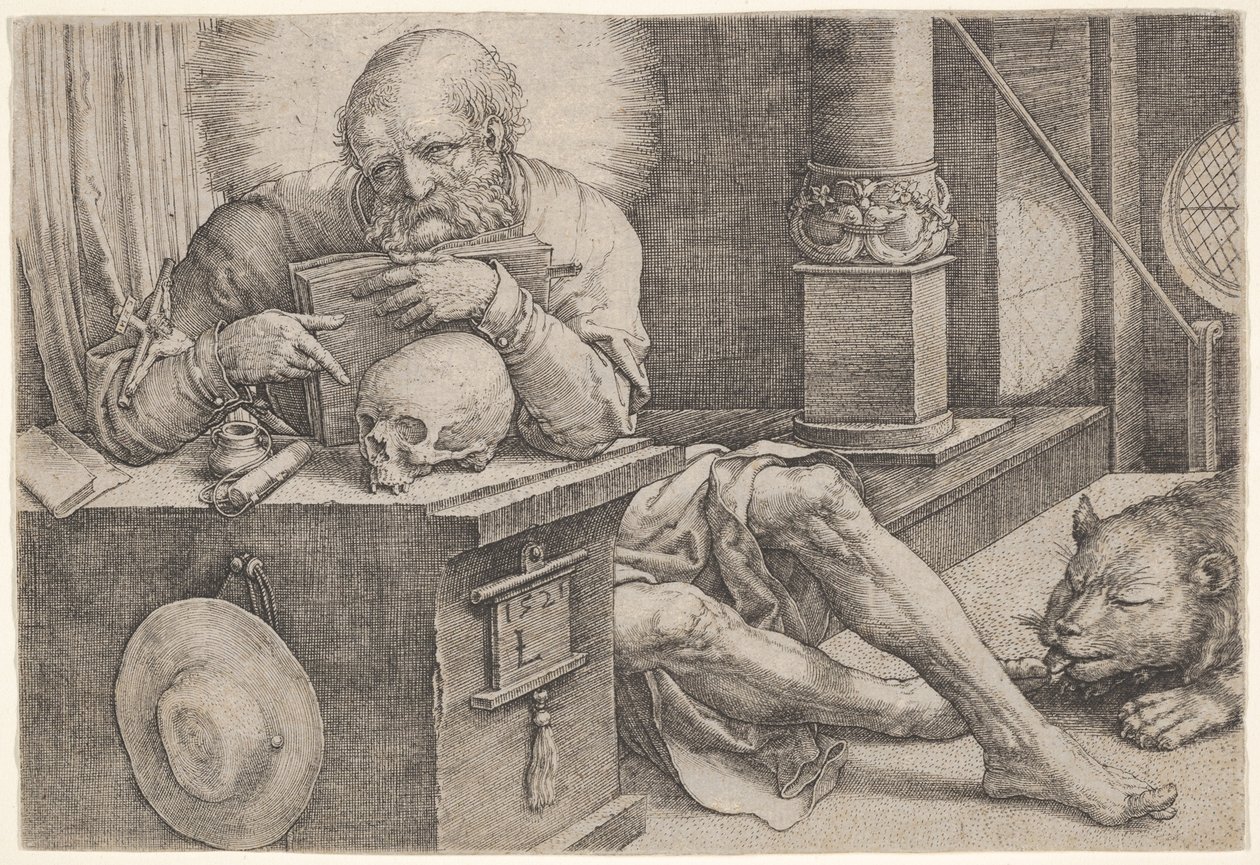 Szent Jeromos alkotó: Lucas van Leyden