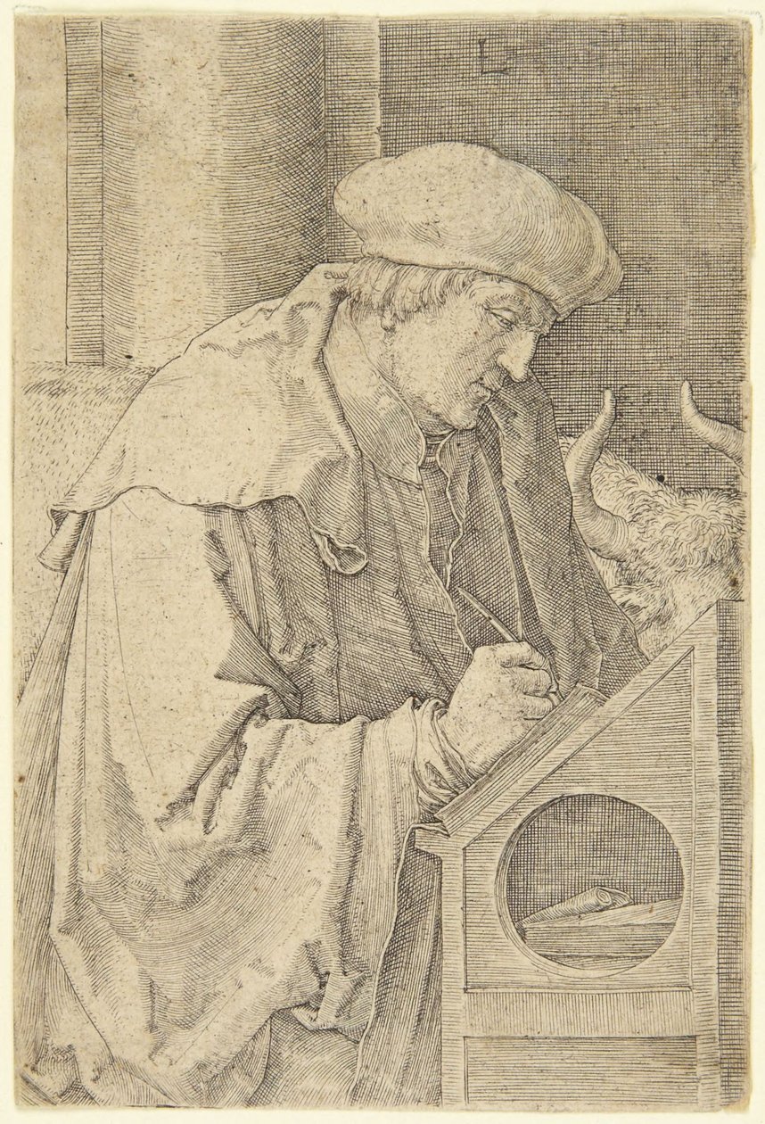 Szent Lukács alkotó: Lucas van Leyden