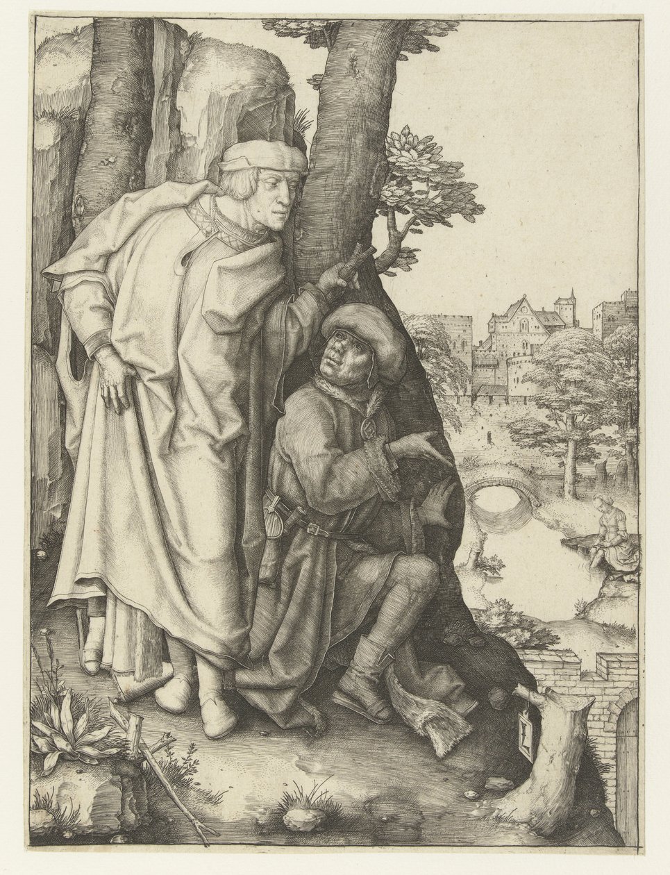 Susanna és a vének alkotó: Lucas van Leyden