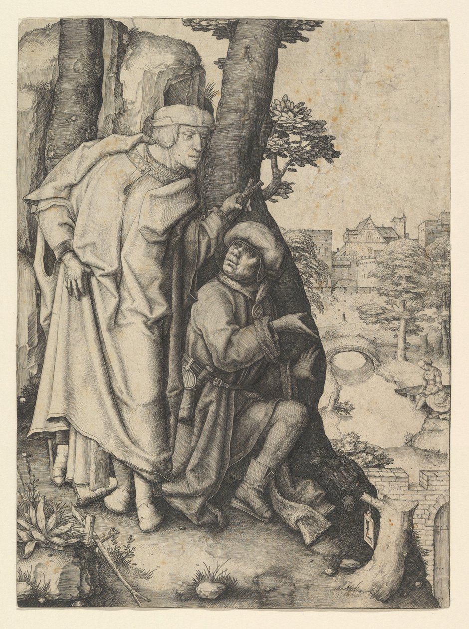 Susanna és a két vén, kb. 1508. alkotó: Lucas van Leyden