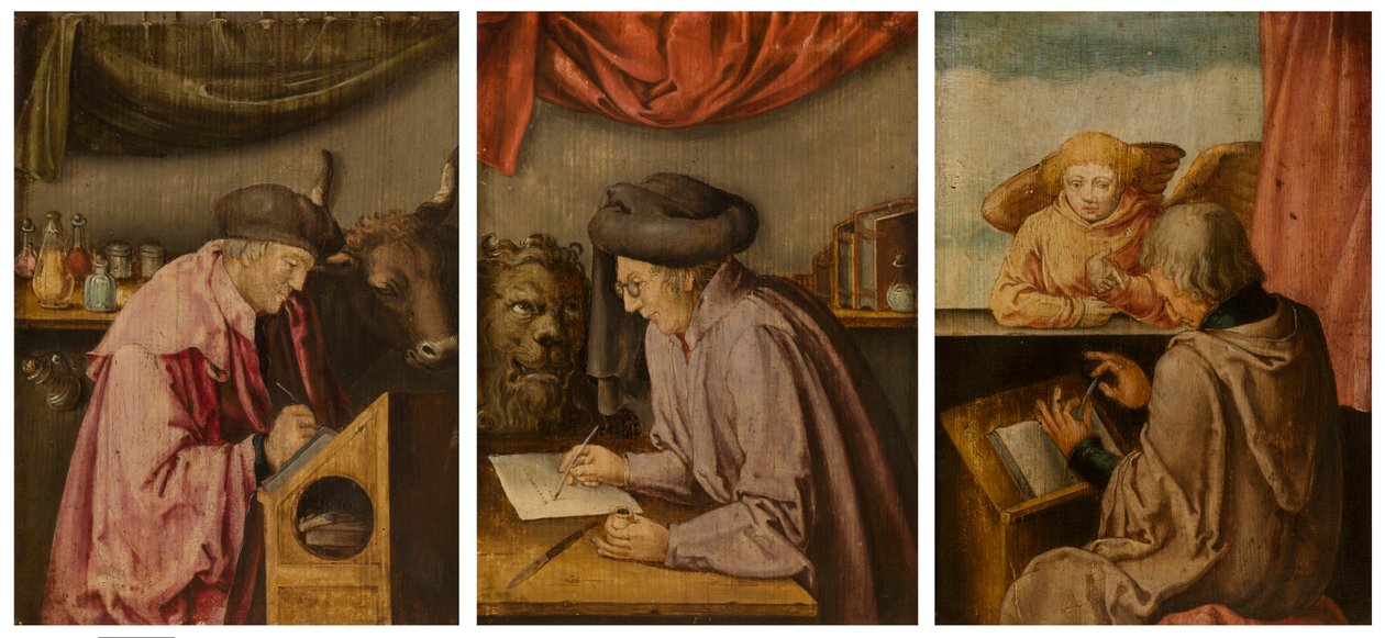 Az evangélisták alkotó: Lucas van Leyden