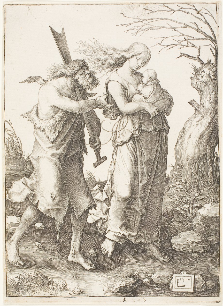 A Kiűzetés a Paradicsomból alkotó: Lucas van Leyden