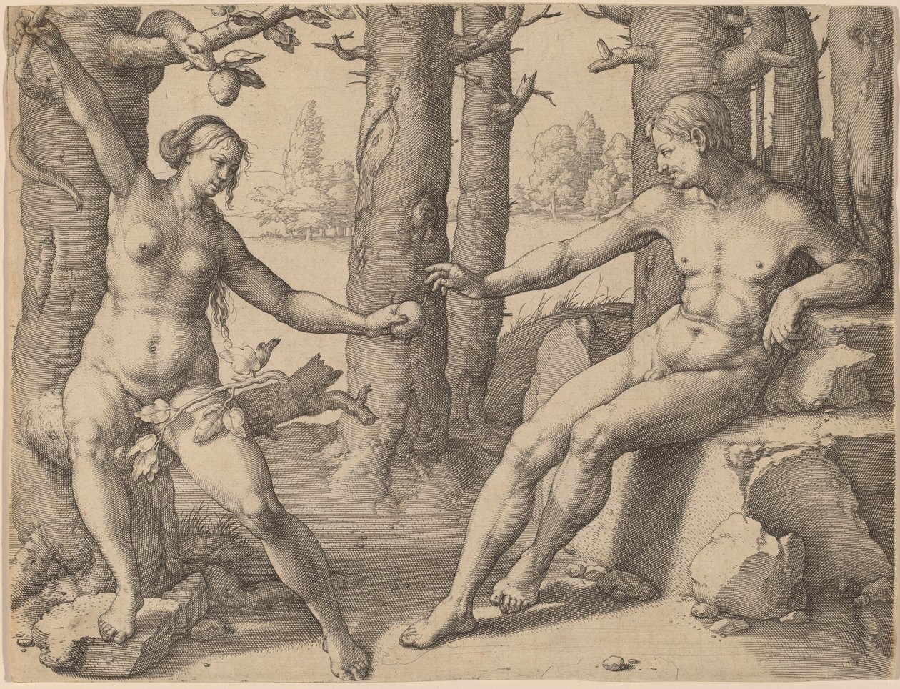 Az ember bukása alkotó: Lucas van Leyden