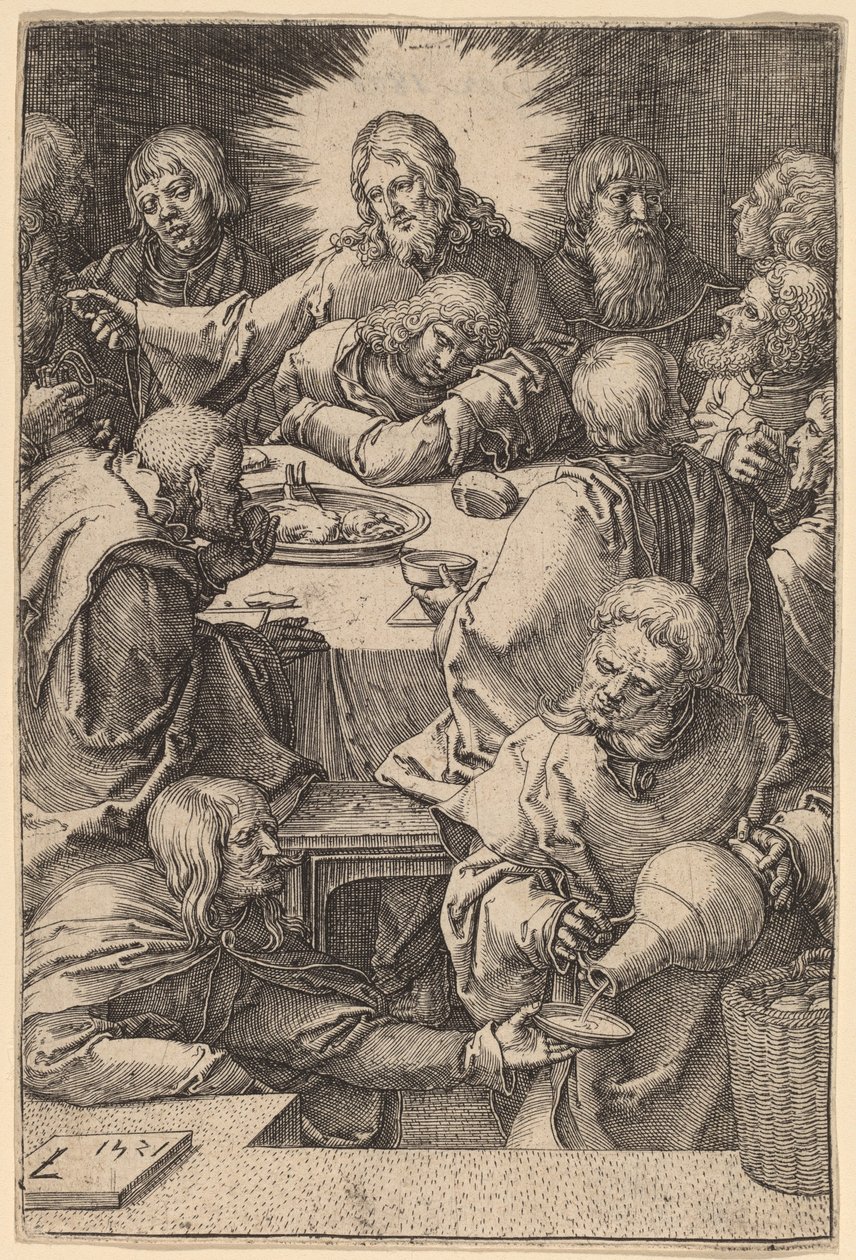 Az utolsó vacsora alkotó: Lucas van Leyden