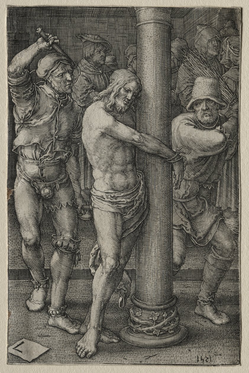 A szenvedély: A korbácsolás alkotó: Lucas van Leyden