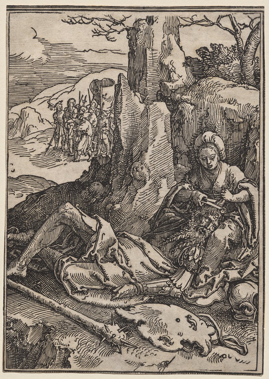 A nők ereje: Sámson és Delila alkotó: Lucas van Leyden