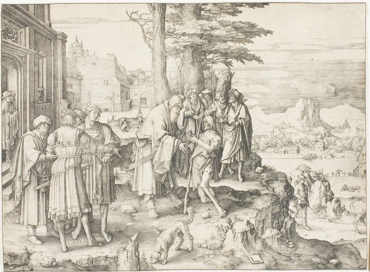 A tékozló fiú visszatérése alkotó: Lucas van Leyden