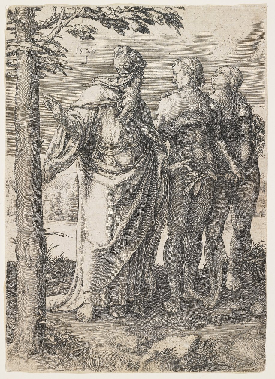 Ádám és Éva története: Az első tilalom alkotó: Lucas van Leyden