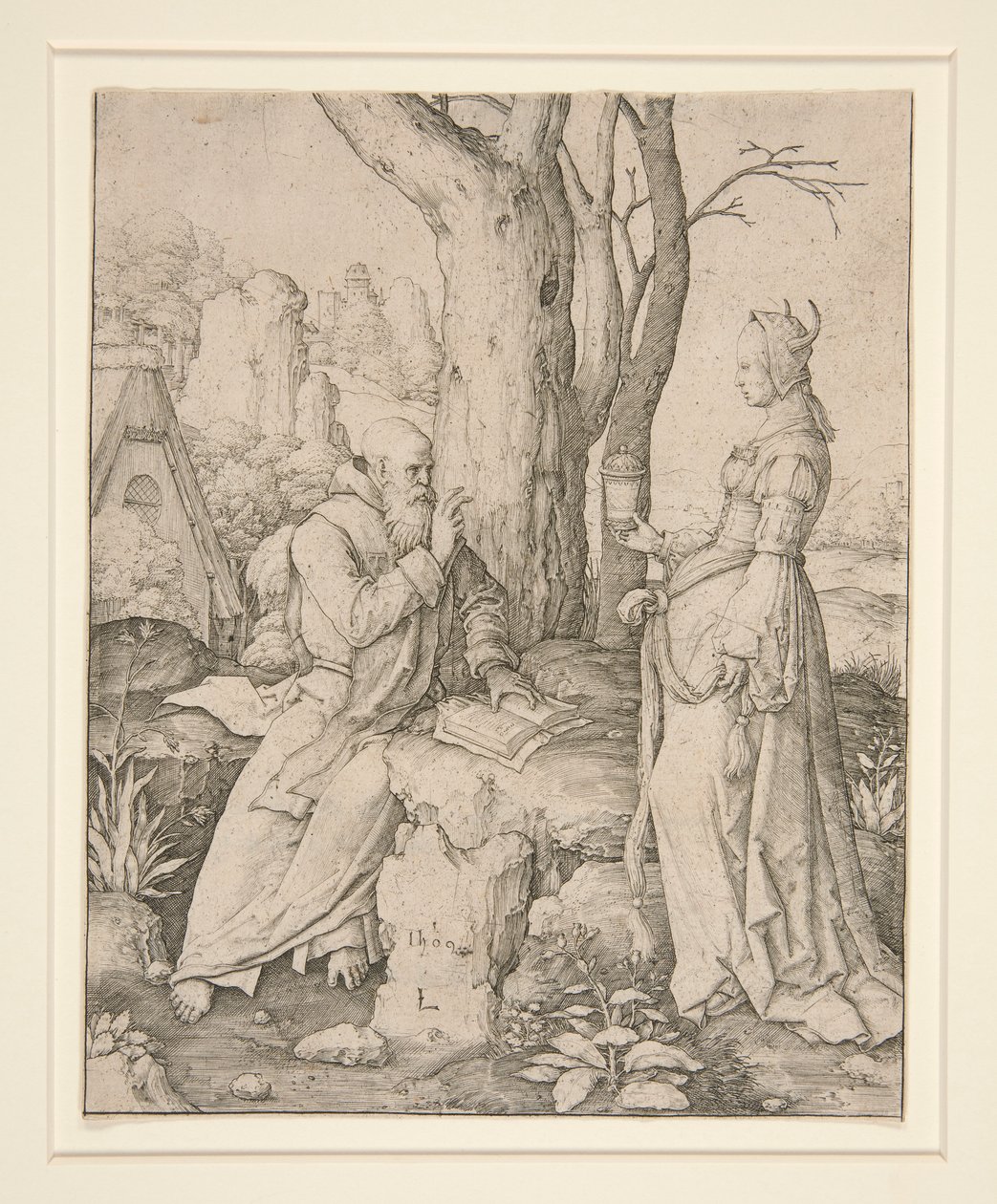 Szent Antal megkísértése alkotó: Lucas van Leyden