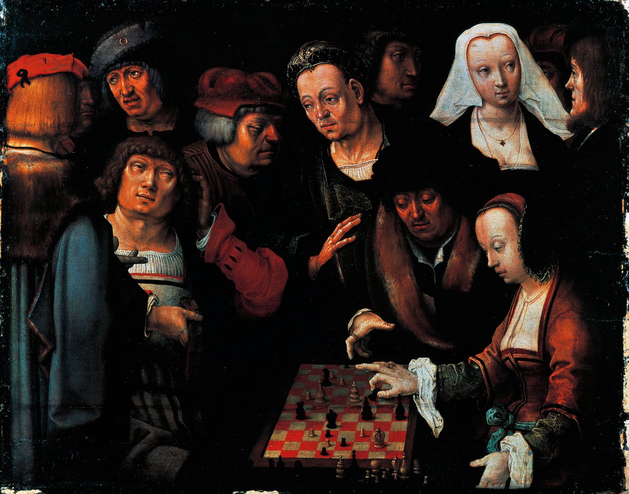 A sakkozók alkotó: Lucas van Leyden