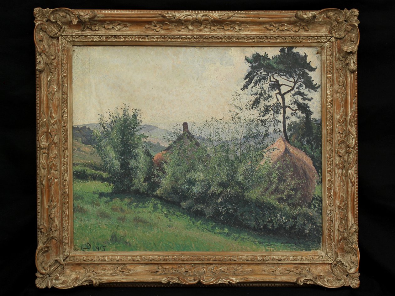 Dorseti táj, 1915 alkotó: Lucien Pissarro