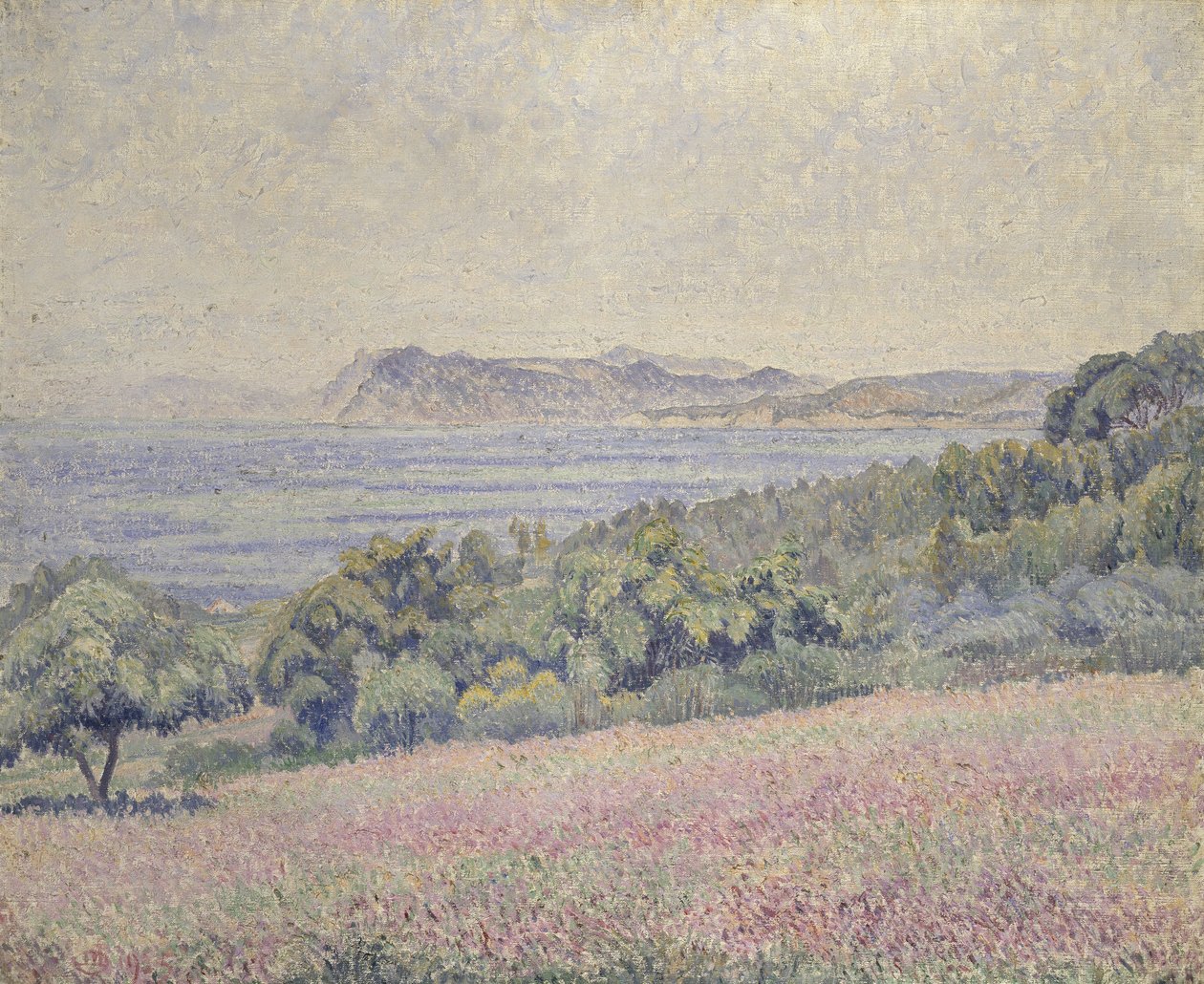 Bogáncs, Le Brusq, 1925 alkotó: Lucien Pissarro