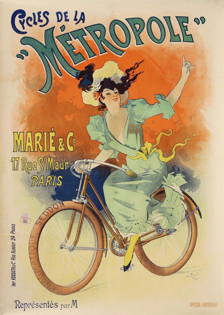 Metropolis, 1893. alkotó: Lucien Baylac