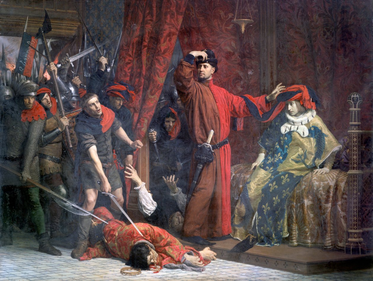 "A kereskedők prépostja... és örököse, Charles", 1879 alkotó: Lucien Etienne Melingue