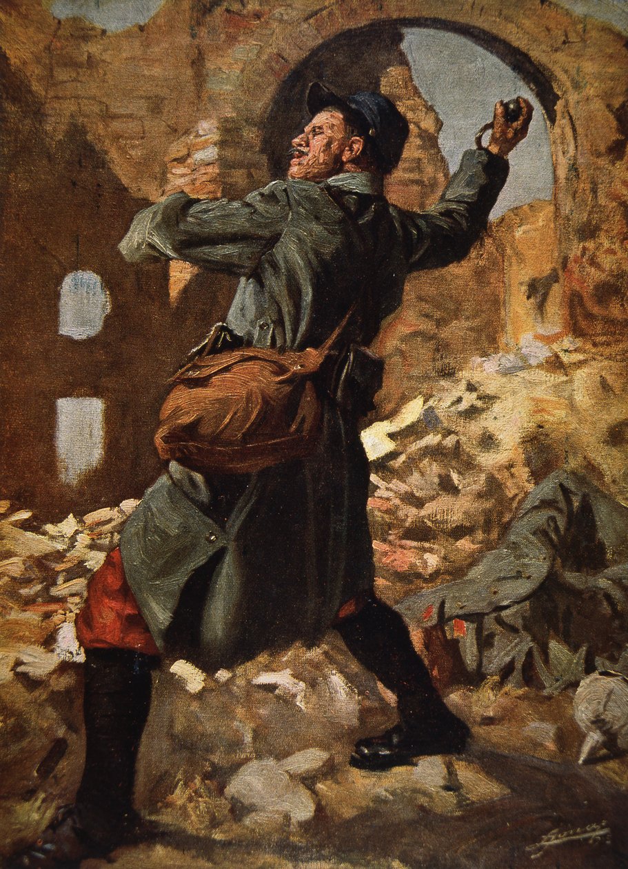 A gránátos 1915 alkotó: Lucien Hector Jonas