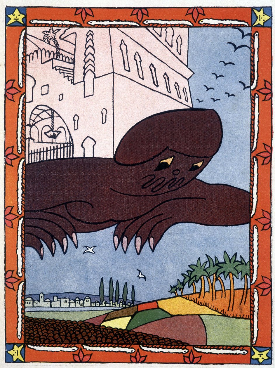 Egy zseni – az „” Ezeregyéjszaka”-ban” ill. Lucien Laforge (1889-1952) alkotó: Lucien Laforge